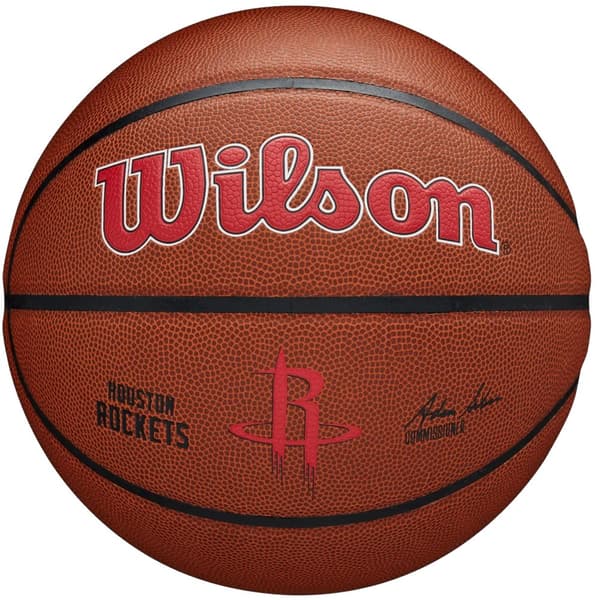 Wilson Team Alliance Houston Rockets Ball WTB3100XBHOU, Basketball, Unisex, brun, Størrelse: 7