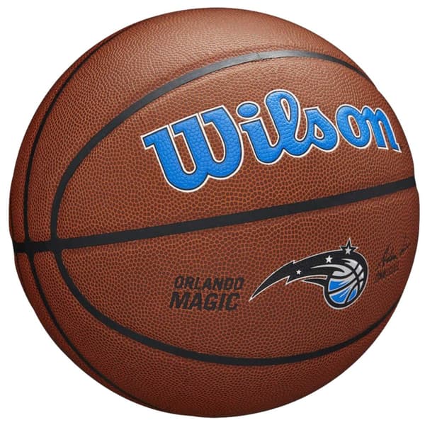 Wilson Team Alliance Orlando Magic Ball WTB3100XBORL, Basketboll, Unisex, brun, Storlek: 7
