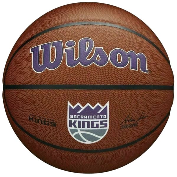 Wilson Team Alliance Sacramento Kings Ball WTB3100XBSAC, Basketball, Unisex, brun, Størrelse: 7