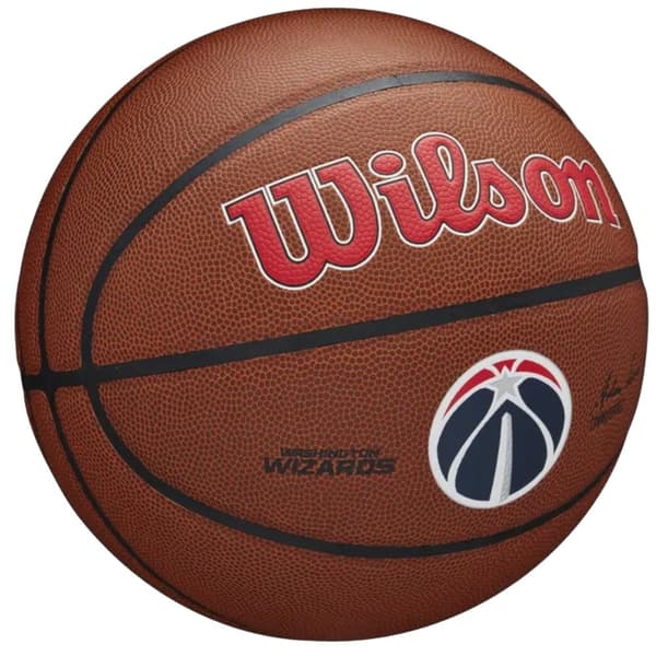 Wilson Team Alliance Washington Wizards Ball WTB3100XBWAS, Basketball, Unisex, brun, Størrelse: 7