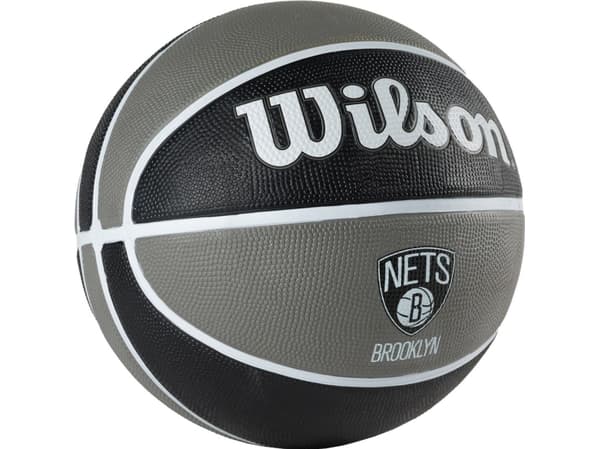 Wilson NBA Team Brooklyn Nets Ball Black & Grey sr. 7 (WTB1300XBBRO0