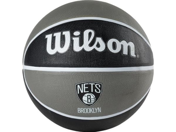 Wilson NBA Team Brooklyn Nets Ball Black & Grey sr. 7 (WTB1300XBBRO0