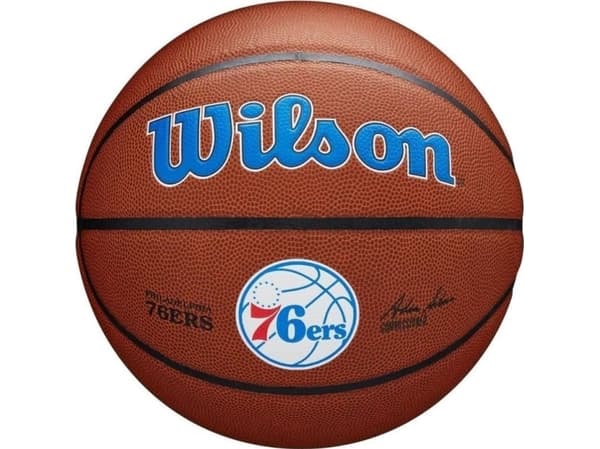 Wilson Wilson Team Alliance Philadelphia 76ers Ball WTB3100XBPHI Brązowe 7