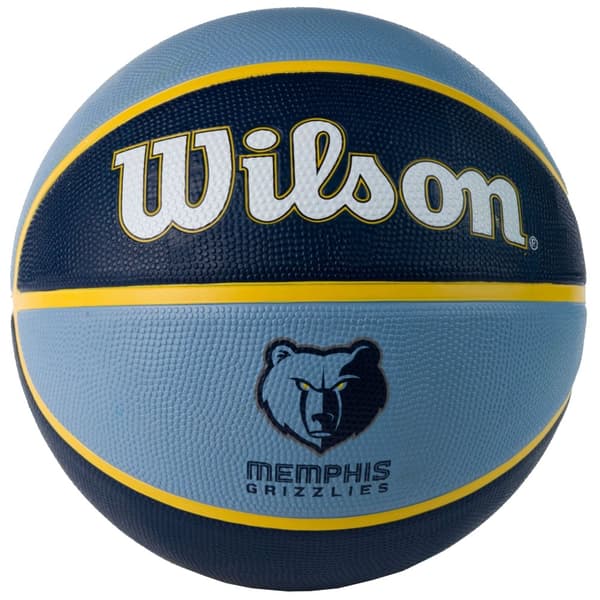 Wilson NBA Team Memphis Grizzlies Ball WTB1300XBMEM, Basketball, Unisex, blå, Størrelse: 7