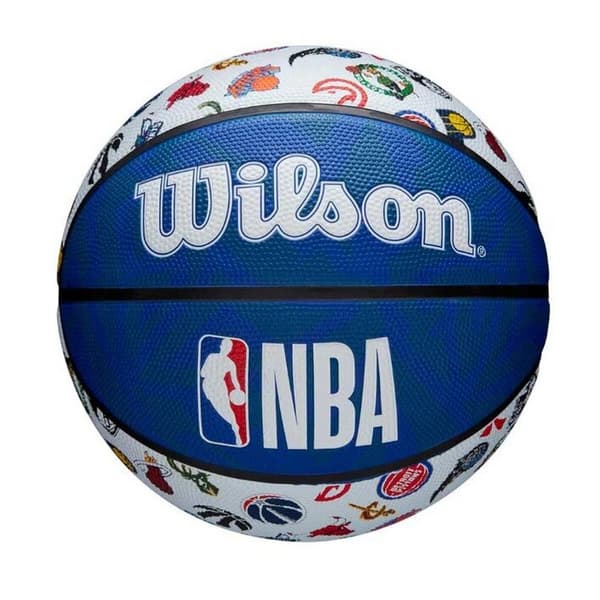 NBA Team Tribute Wilson Basketball Blue/White 7