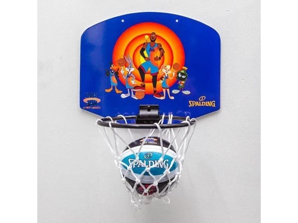 Spalding Mini Spalding Space Jam Tune Squad baskettavle lilla og oransje 79005Z (T3208) - 689344412214