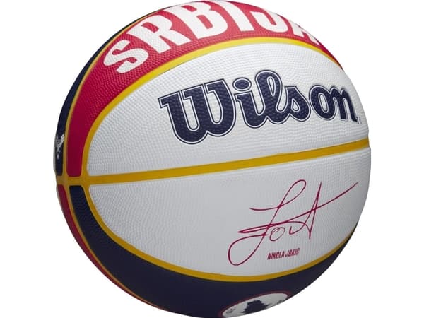 Wilson Wilson NBA Player Local Nikola Jokic Outdoor Ball WZ4006701XB Niebieskie 7