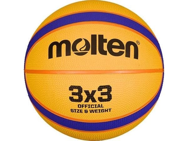 Basketball ball 3x3 training MOLTEN B33T2000 rubber size 6