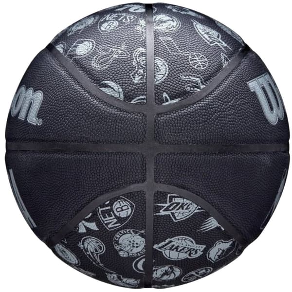 Wilson NBA All Team Ball WTB1300XBNBA, Basketball, Unisex, sort, Størrelse: 7