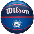 Miniatyrbillede 1 af 2: Wilson NBA Team Philadelphia 76ers Ball WTB1300XBPHI, Basketball, Unisex, blå, Størrelse: 7