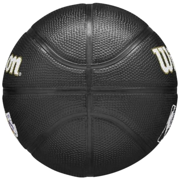 Wilson Team Tribute Los Angeles Lakers Mini Ball WZ4017601XB, Basketball, Unisex, sort, Størrelse: 3