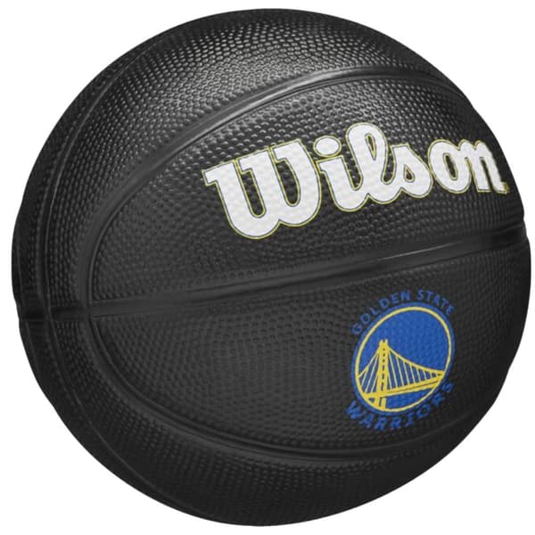 Wilson Team Tribute Golden State Warriors Mini Ball WZ4017603XB, Basketball, Unisex, sort, Størrelse: 3