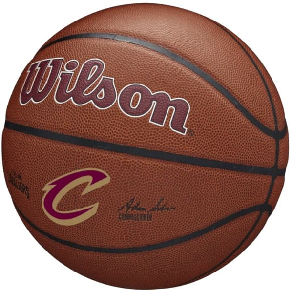Wilson NBA Team Alliance Cleveland Cavaliers Ball WZ4011901XB, Basketboll, Unisex, brun, Storlek: 7