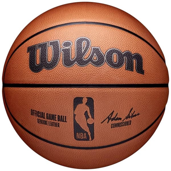 Wilson NBA Official Game Ball WTB7500ID, Basketball, Unisex, orange, Størrelse: 7