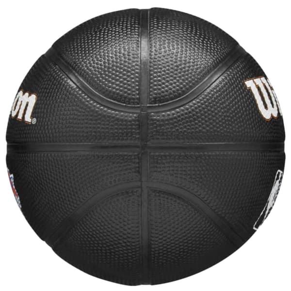 Wilson Team Tribute New York Knicks Mini Ball WZ4017610XB, Basketball, Unisex, sort, Størrelse: 3