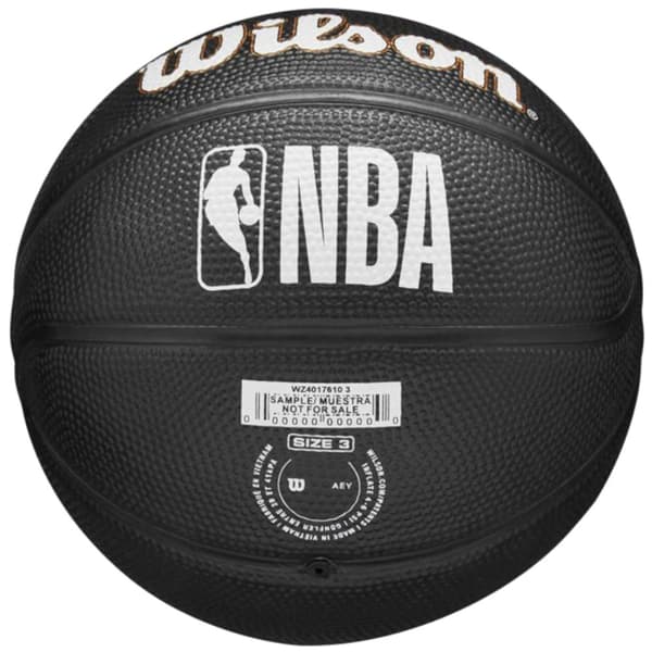 Wilson Team Tribute New York Knicks Mini Ball WZ4017610XB, Basketball, Unisex, sort, Størrelse: 3
