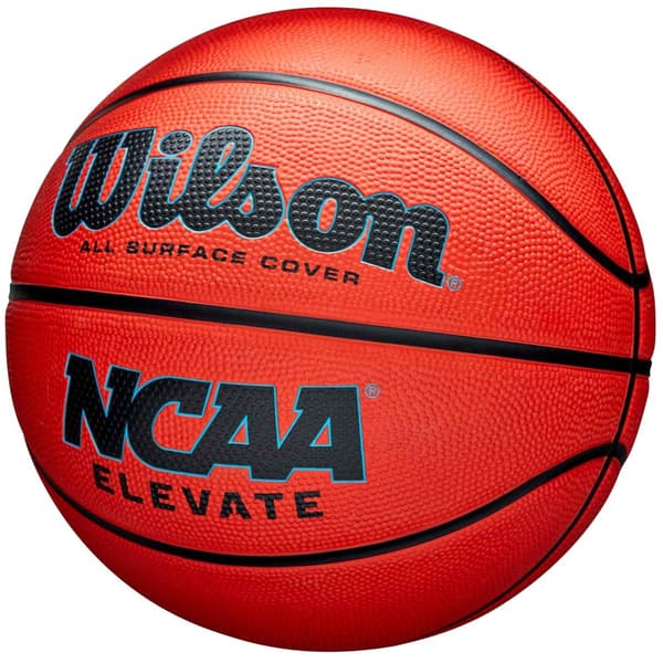 Wilson NCAA Elevate Ball WZ3007001XB, Basketboll, Unisex, orange, Storlek: 5