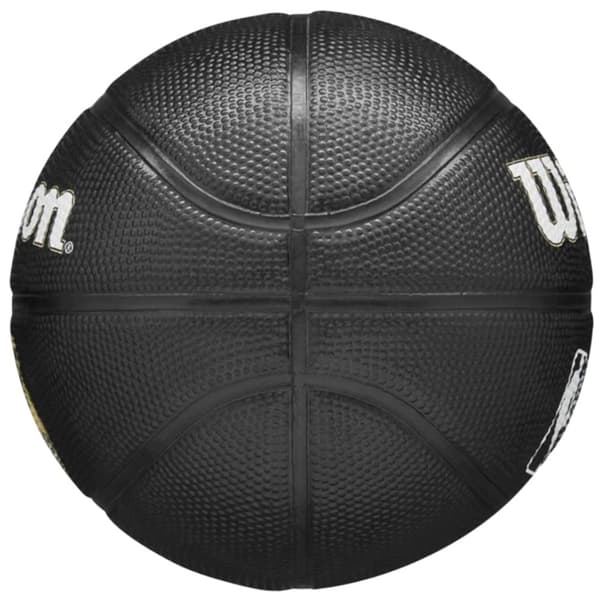 Wilson Team Tribute Milwaukee Bucks Mini Ball WZ4017606XB, Basketboll, Unisex, svart, Storlek: 3