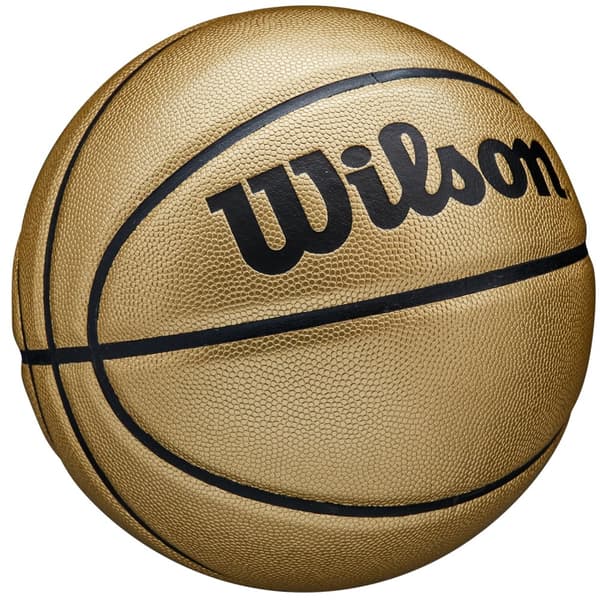 Wilson Gold Comp Ball WTB1350XB, Basketball, Unisex, guld, Størrelse: 7