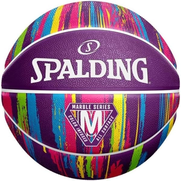 Spalding Marble Ball 84403Z, unisex, lila, basketbollar