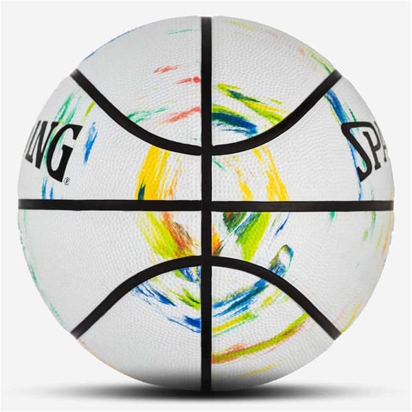 Spalding Basketboll Marble Series Rainbow Vit 7