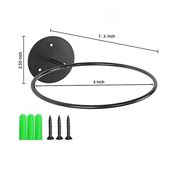 INF Lett basketballholder Veggfestet ballholder