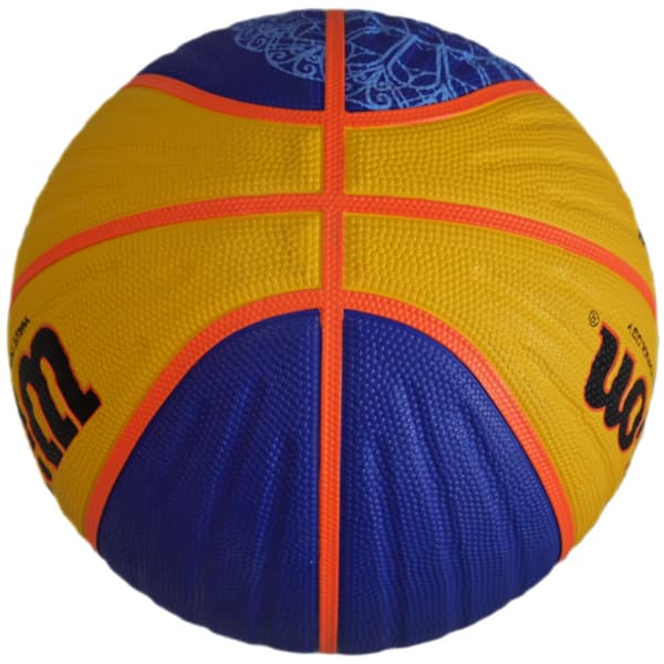 Wilson FIBA 3X3 Paris 2024 Replica Ball WZ3015001XB, Basketboll, Unisex, gul, Storlek: 6