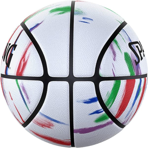 Spalding Marble basket vit storlek 7