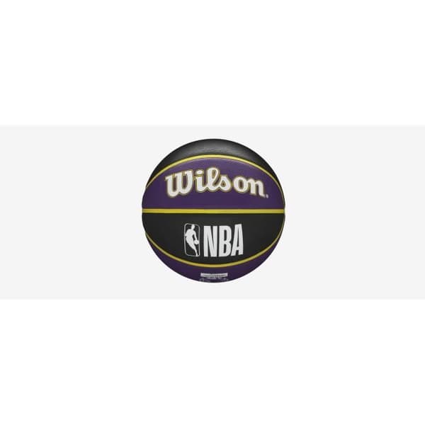 2021/22 Los Angeles Lakers NBA Team Tribute Ball – lila/svart/gul – storlek 7