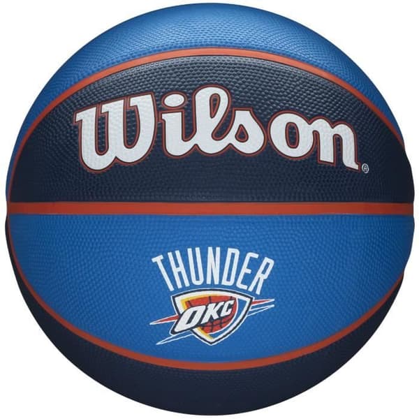 Wilson NBA Team Oklahoma City Thunder Ball WTB1300XBOKC, Unisex, Marinblå, Basketbollar