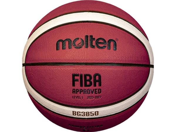 Molten B7G3800, Brun, Lær, Inne & Ute, Mønster, FIBA, Laminert
