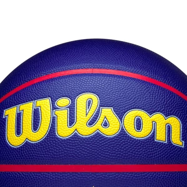 Wilson 2025 NBA All Star Auto Ball WZ4034101XB, Basketboll, Unisex, vit, Storlek: 7