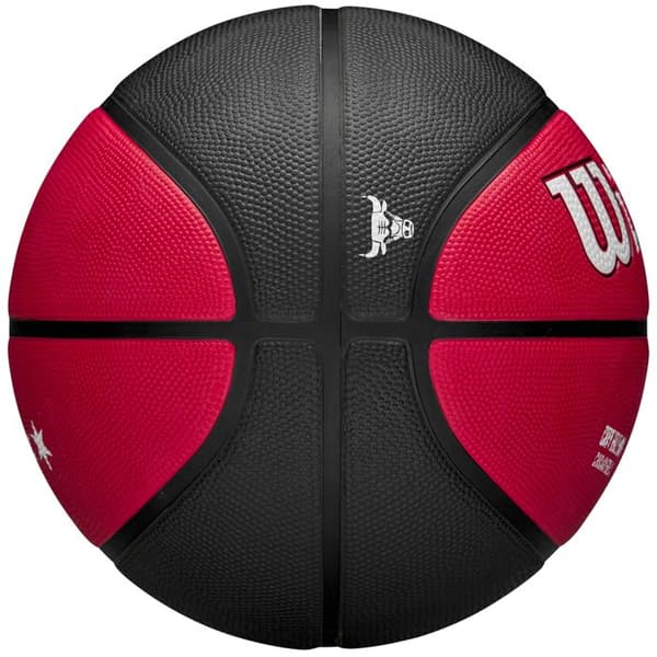 Basketboll, Unisex, Röd, Wilson NBA Team City Edition Chicago Bulls Utomhusboll WZ4024205XB