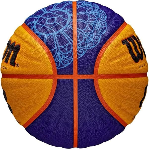 Basketboll, Wilson FIBA 3X3 Paris 2024 Spelboll WZ1011502XB, Unisex, Gul
