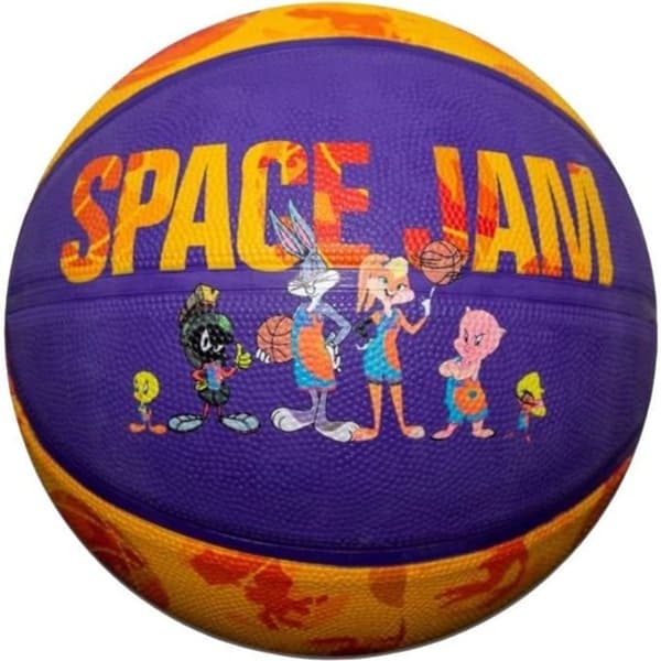 Spalding Space Jam Tune Squad Ball 84595Z, unisex, lila, basketbollar
