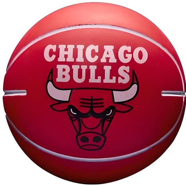 Mini Balle Rebondissante NBA Chicago Bulls - Wilson - röd