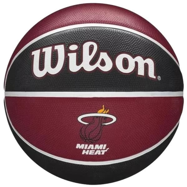 Wilson NBA Team Miami Heat Ball WTB1300XBMIA, unisex, röd, basketbollar