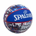 Miniatyrbild 2 av 3: Spalding Graffiti gummiboll - blå/röd - storlek 7