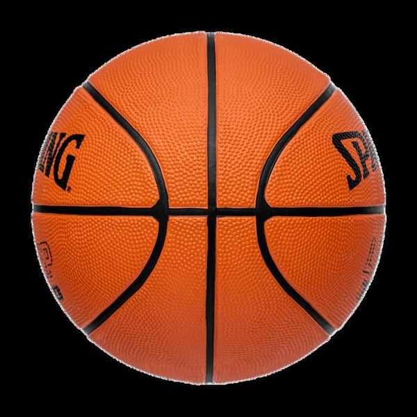 Basketboll - Spalding - Layup TF-50 - Orange - Storlek 5 - Hållbar gummi