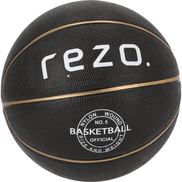 Basketboll - REZO - Gummi - Storlek 5 - Guld - Fast Grepp