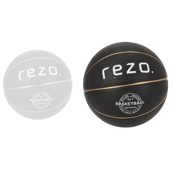 Basketball - REZO - Gummi - Størrelse 7 - Guld - Fast greb