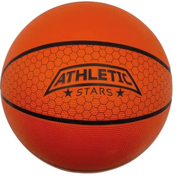 Basketball - ATHLETIC STARS - Klassisk - Orange - Størrelse 5