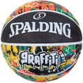 Miniatyrbild 1 av 4: Basket - SPALDING - Regnbågsgraffiti - Gummi - Storlek 7 - Flerfärgad