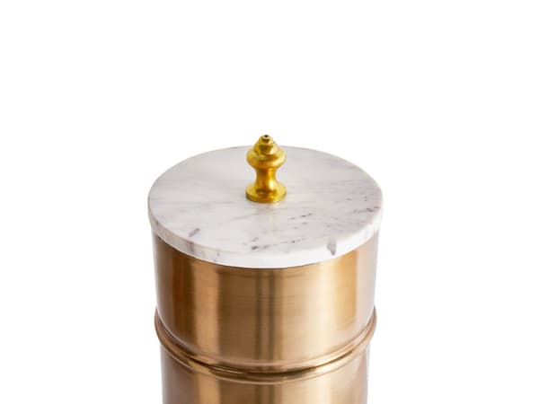 Dekorativ behållare guld ALMAY