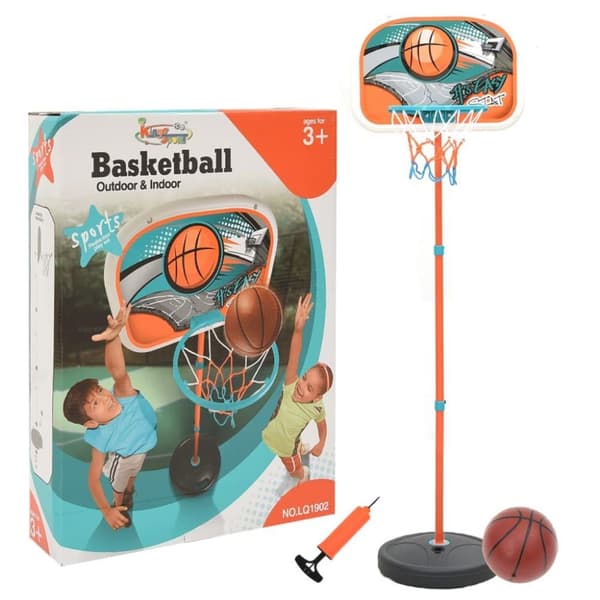 vidaXL basketballsæt 133-160 cm transportabelt og justerbart