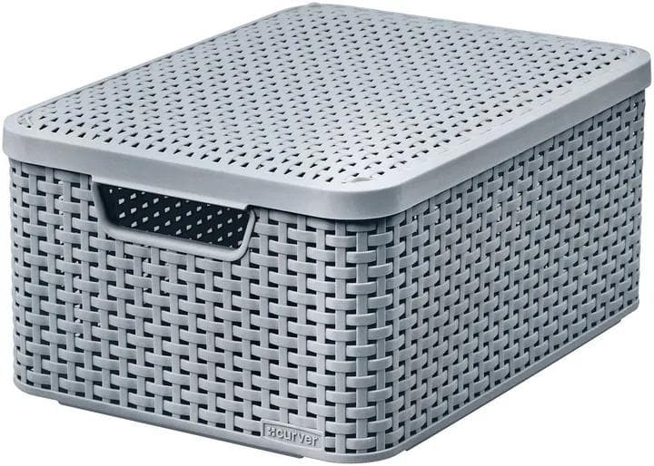 CURVER - Rottingkorg med lock 18L