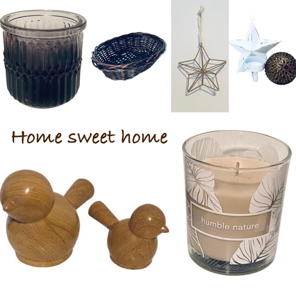 Stora presentpaketet HOME SWEET HOME i cellofanpåse