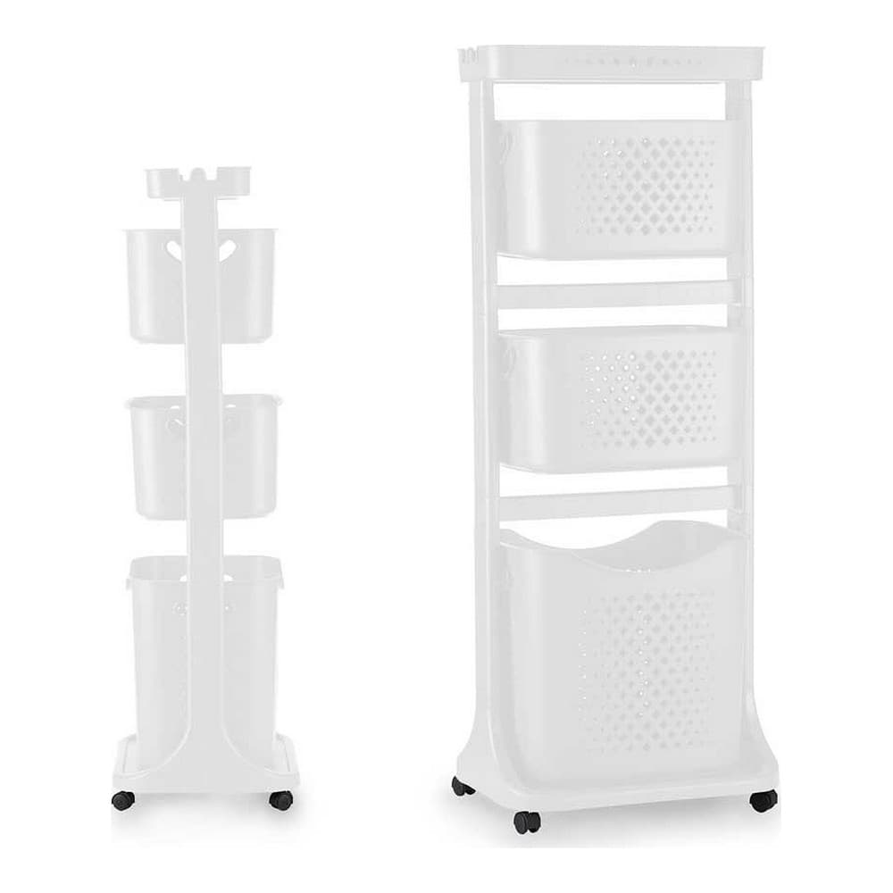 Clothes Trolley Vit polypropen (33 x 112 x 42,5 cm)