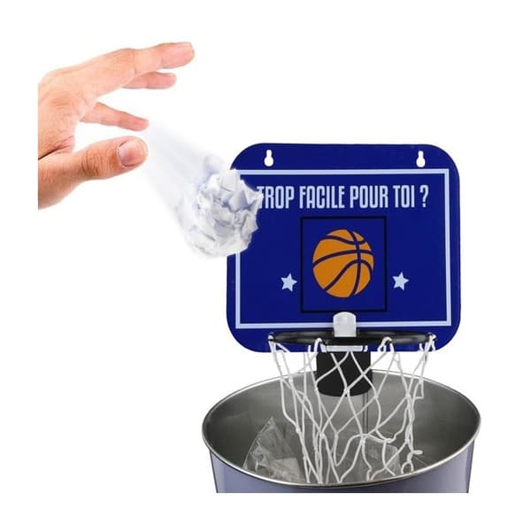 Basketkorg - Kontor - Klammfäste - Slumptumör - Ovanlig present - Multisport