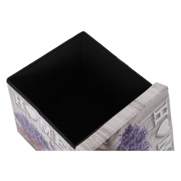 Multifunktionel Æske DKD Home Decor Foldbar Cykel PU (2 enheder) (34 x 34 x 34 cm)